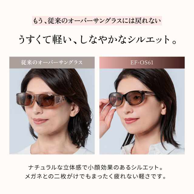 E-FIT オーバーサングラス メラニンレンズ EF-OS61ML | 【公式
