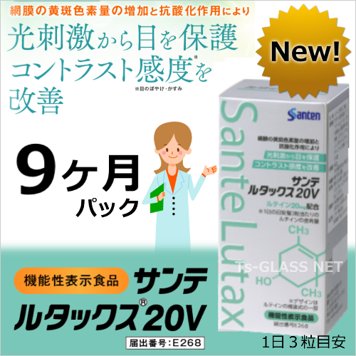 サンテルタックス20V参天製薬9ヶ月パック