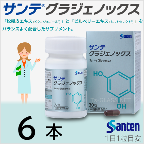 サンテ　グラジェノックス　6本　参天製薬 商品画像