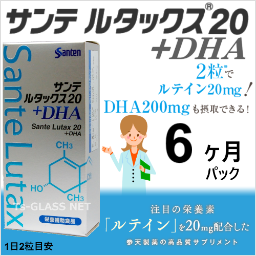 サンテルタックス20＋DHA参天製薬 6ヶ月パック 商品画像