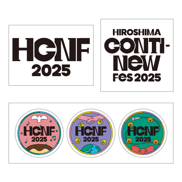 【郵送可】HIROSHIMA CONTI-NeW FeSステッカーセット