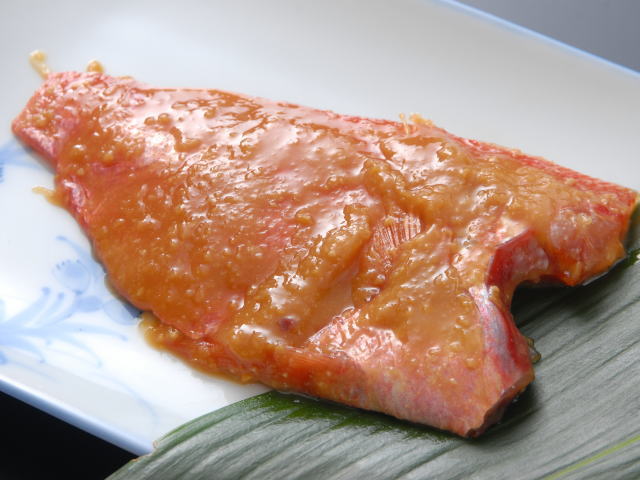 金目鯛味噌漬け（麦味噌仕立て）