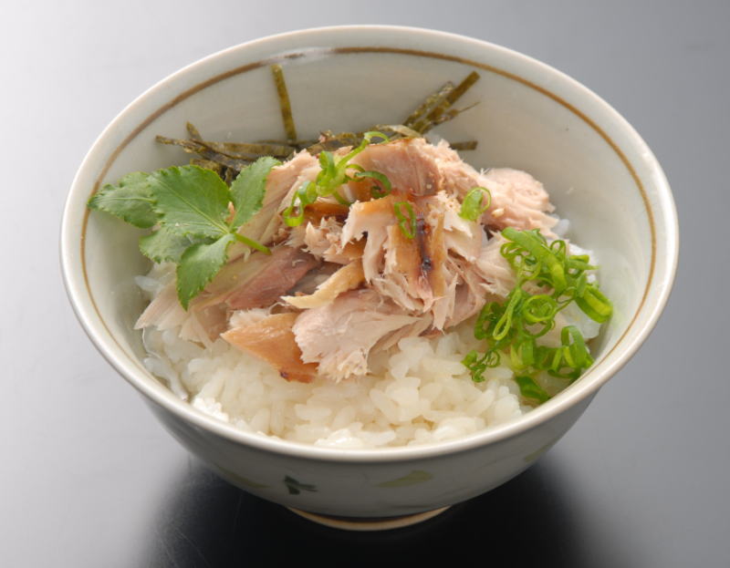 さば干物茶漬け
