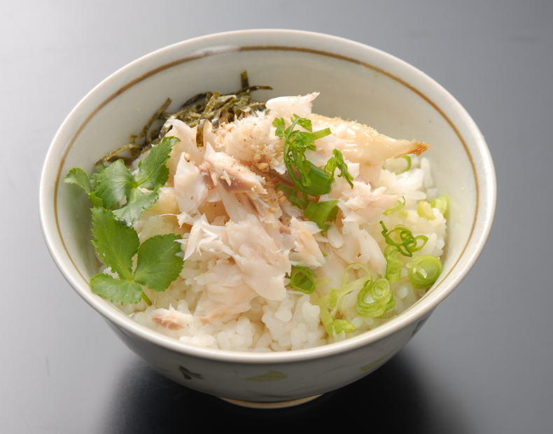 かます干物茶漬け