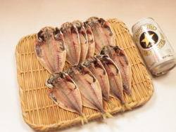 豆あじ干物１０枚《素揚げ用》