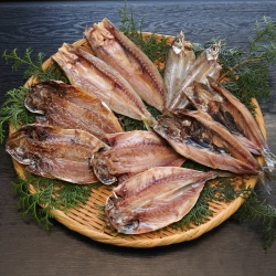 5種干物2枚ずつ10枚（いわし入り）【送料込み】《ダンボール梱包》（5種類２枚づつ１０枚）