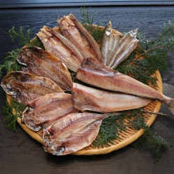 5種干物2枚ずつ10枚（ほっけ入り）【送料込み】《ダンボール梱包》（5種類２枚づつ１０枚）