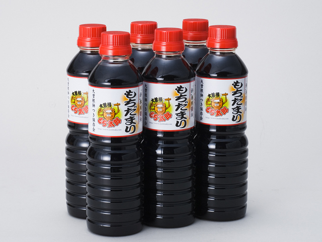 もち専用醤油「もちだまり」500ml6本セット