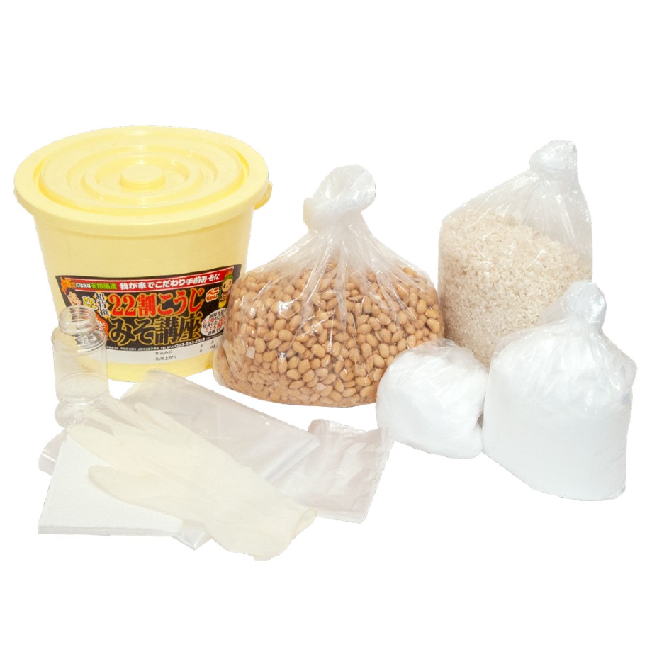 【★送料無料】おうちで味噌講座キット 15割こうじ味噌 約4kg