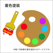 机屋の着色塗装オプション