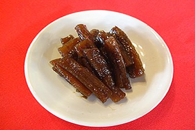 手切りごぼう佃煮 50g (常温商品 未開封時70日）