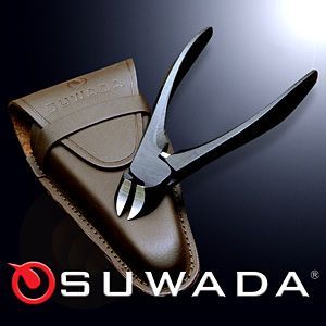 送料無料】SUWADA スワダ ニッパー式つめ切りブラックL&本牛革ケース 送料無料】SUWADA スワダ ニッパー式つめ切りブラックL&本牛革ケース