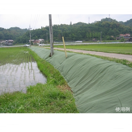 雑草抑制おまかせネット施工例