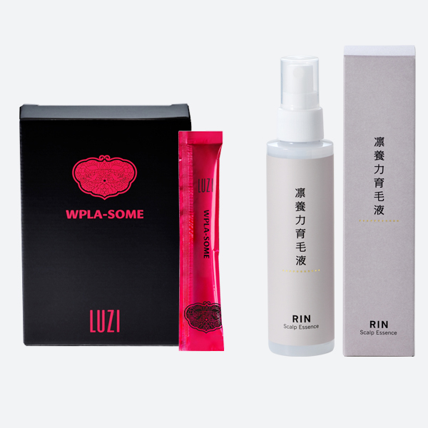 LUZIと凛養力育毛液のセット定期便（ダブルプラソーム）