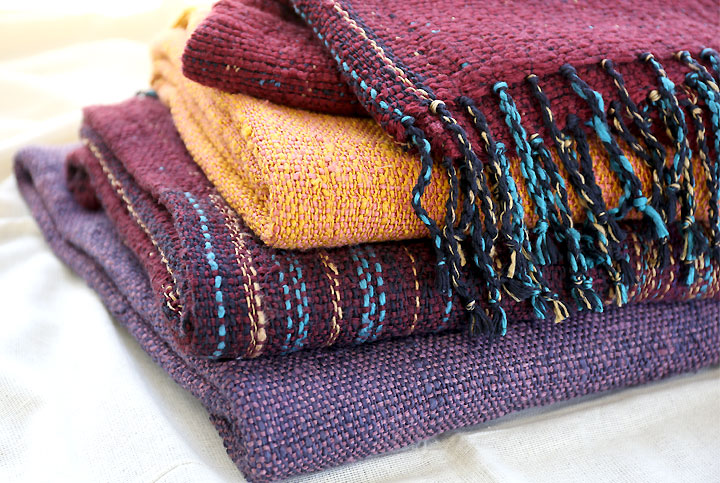 あったかショール集合