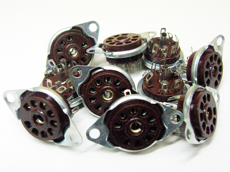 OSM MT9P 国産ヴィンテージソケット(SM9005)  下付け 10個セット