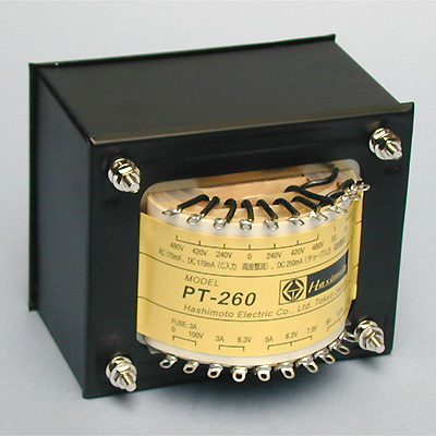 橋本電気 電源トランス PT-260 TubeWorks