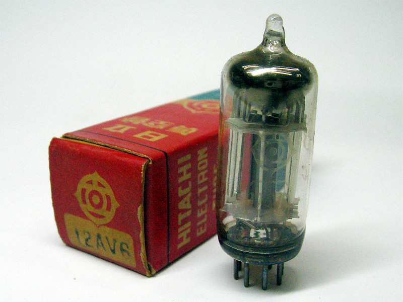 HITACHI 真空管 セット 12AT7 6X4 6BQ5 12AX7 HITACHI 真空管 セット 12AT7 6X4 6BQ5 12AX7 HITACHI 真空管 セット