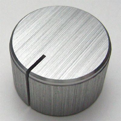 アルミインチノブ 22mm ナチュラル