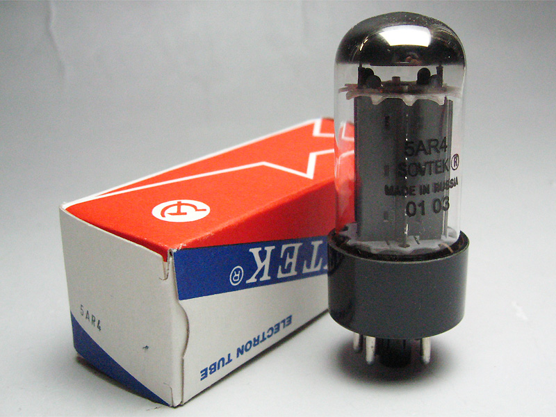 SOVTEK 5AR4 2本セット 小さなダイオード2個で済むのですが - SOVTEK 5AR4