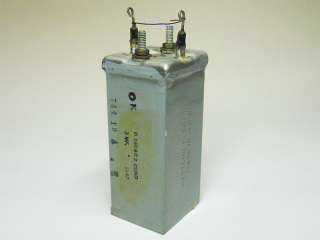 WesternElectric/287A　オイルコンデンサー　3個　ビンテージ品 WesternElectric/287A オイルコンデンサー 3個 ビンテージ品