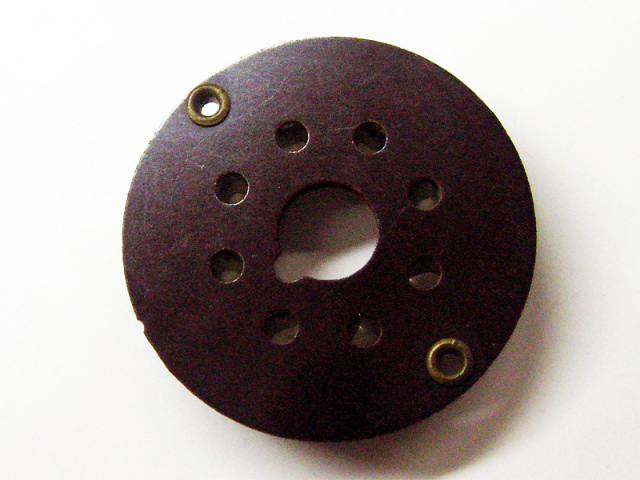 (SUS012) 国産ヴィンテージ US8P ベークライトソケット