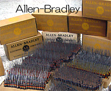 1/2Ｗ Allen-Bradleyカーボンソリッド抵抗 100kΩ