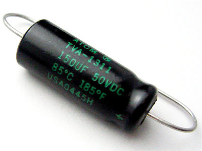 Sprague ATOM 150μF/50VDC