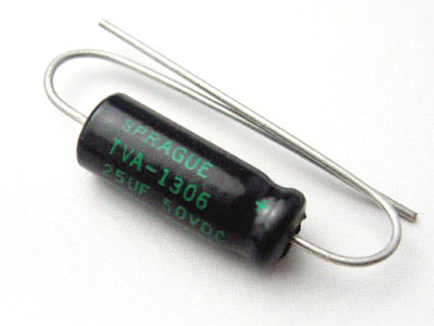 Sprague ATOM 25μF/50VDC