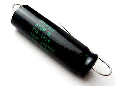 Sprague ATOM 50μF/150VDC
