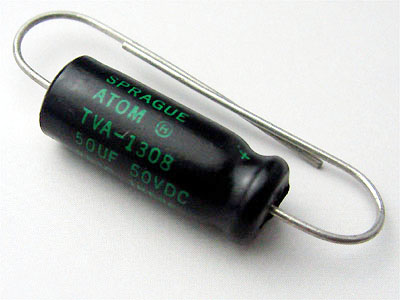 Sprague ATOM 50μF/50VDC