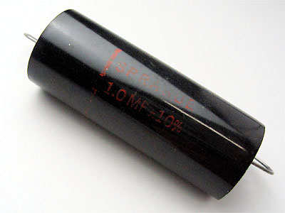 Sprague Black Beauty 1μF/600VDC