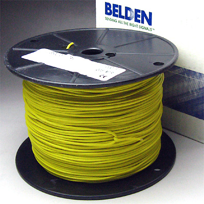 Belden #8522 AWG#18 黄