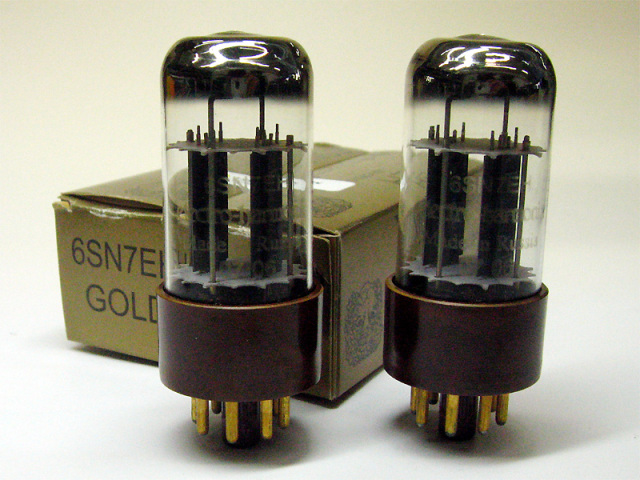 Electro Harmonix ６SN7GT GOLD Matched Set