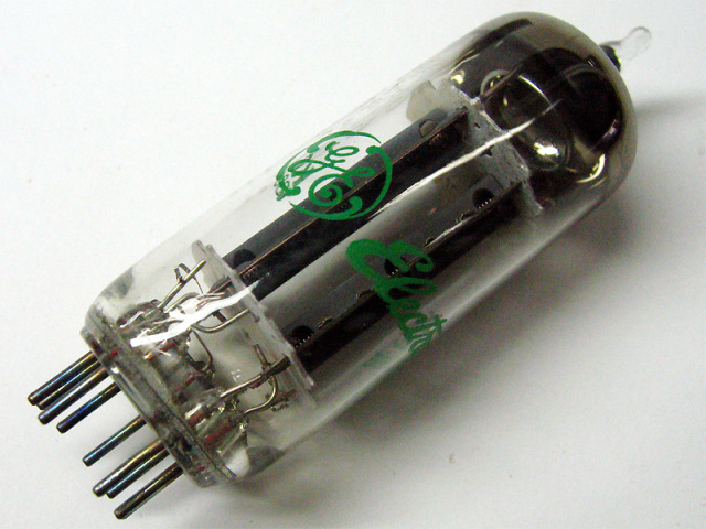 GE 6FQ7 グリーン TubeWorks