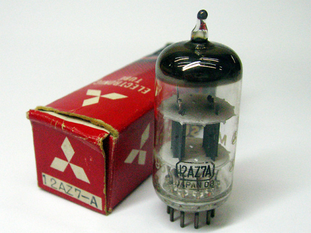 Mitsubishi 真空管 セット 12AX7 など多数 三菱 12AZ7A TubeWorks