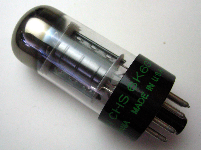 真空管　SYLVANIA　6V6G　ジャンク Sylvania 6K6GT (MP) TubeWorks