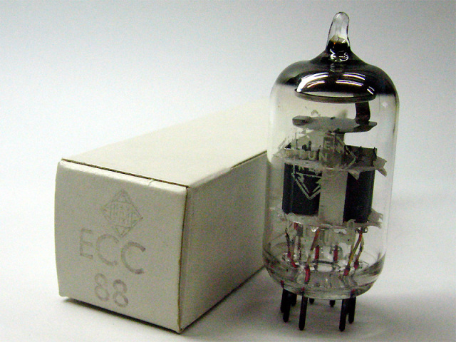 ★Telefunken ECC88/6DJ8 真空管 2本セット　ダイヤマーク ☆Telefunken ECC88/6DJ8 真空管 2本セット ダイヤマーク
