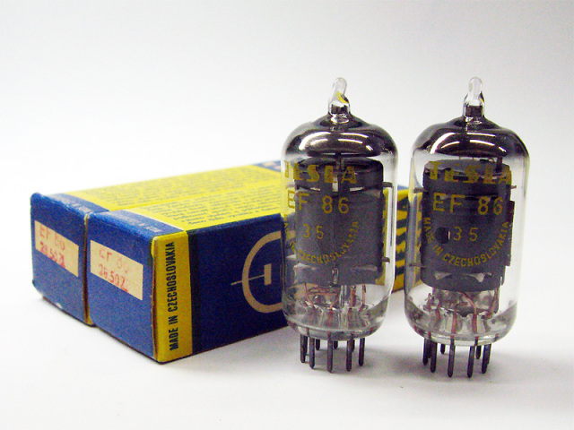 Tesla EF86 2本セット