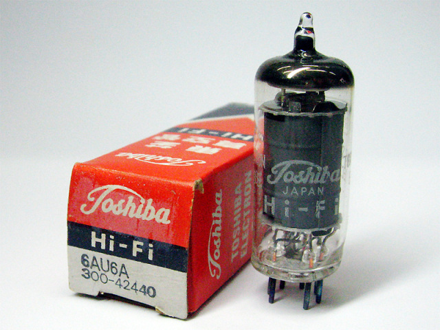 東芝 6AU6A Hi-Fi