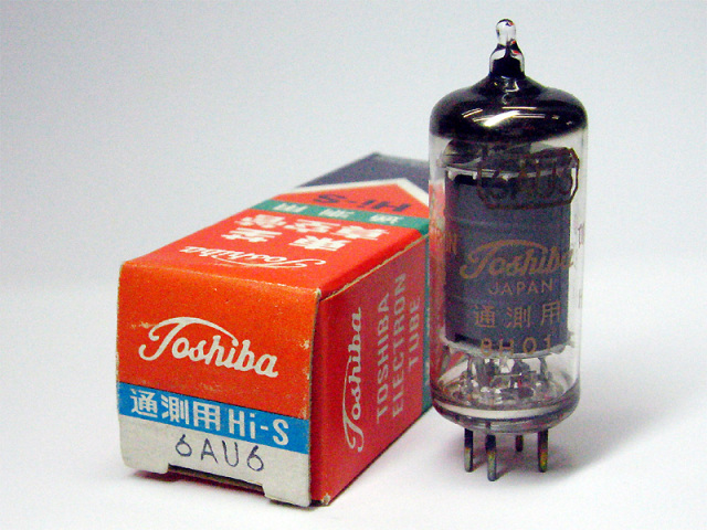 TEN 6AU6LA 2個、東芝　6AU6(通測用Hi-S)  2個 TEN 6AU6LA 2個、東芝 6AU6(通測用Hi-S) 2個 オーディオ機器