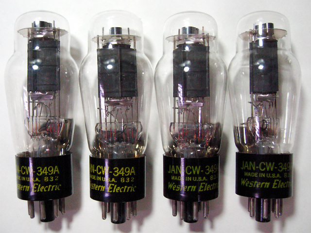 v*u様 Western Electric JAN CW 339A 真空管　2本 Western Electric JAN CW 339A 真空管 2本 - メルカリ