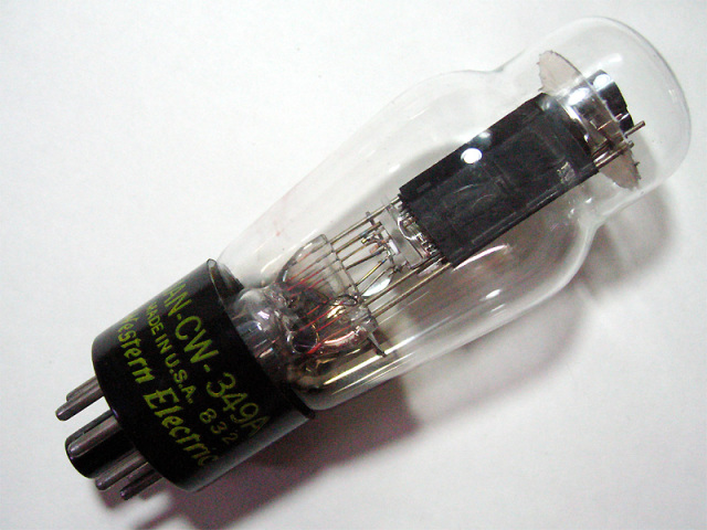 真空管　349A WESTERN ELECTRIC 3本 Yahoo!オークション -「western electric 349a」の落札相場