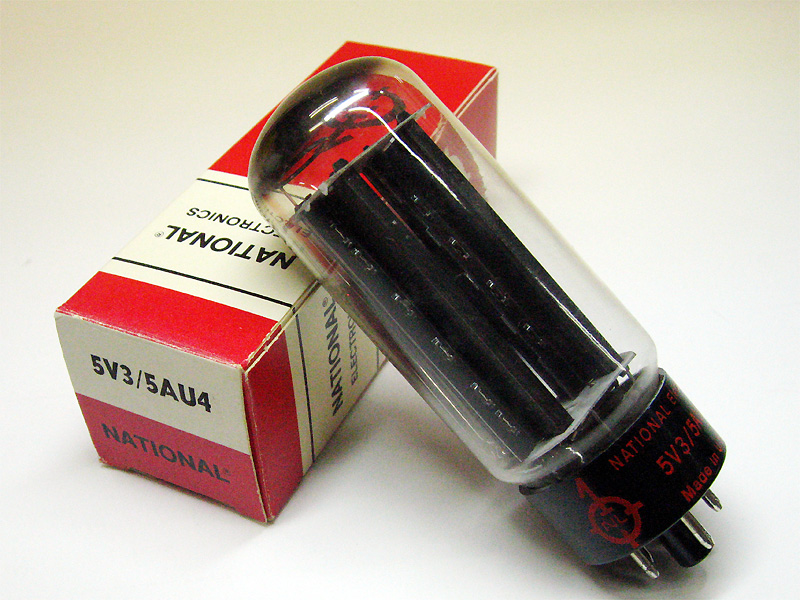 National 5V3/5AU4 TubeWorks