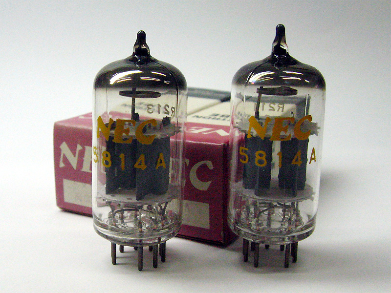 NEC 5814A/12AU7高信頼管 2本セット