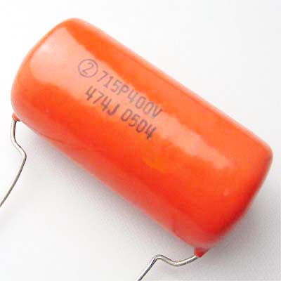 Sprague OrangeDrop 0.47μF/400VDC