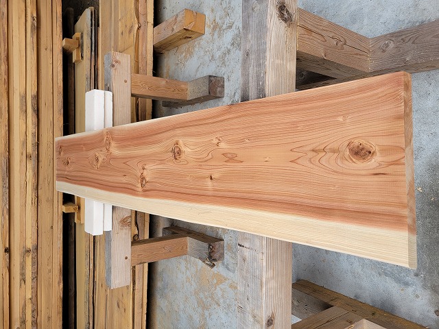 sugi08200 杉一枚板　約2020×340～350×39ｍｍ