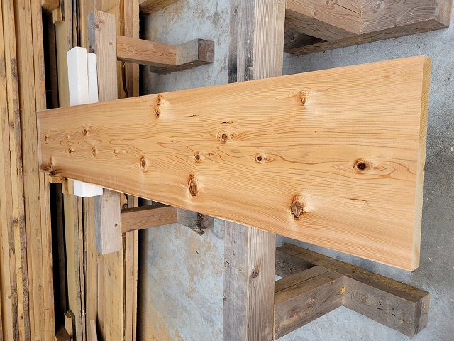 sugi08209 杉一枚板 約2150×370×41ｍｍ