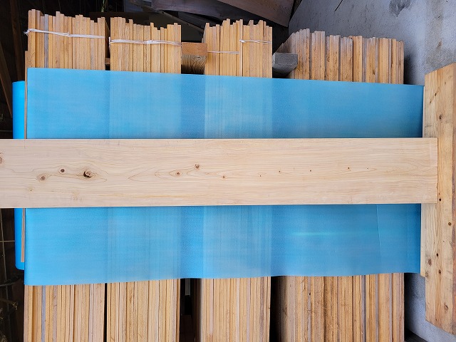 hinoki523 ひのき一枚板　節有　約2000×310×20ｍｍ