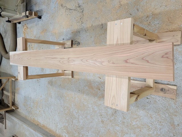 ｋｗ022  杉化粧枠材　無節　約1800×30×160ｍｍ